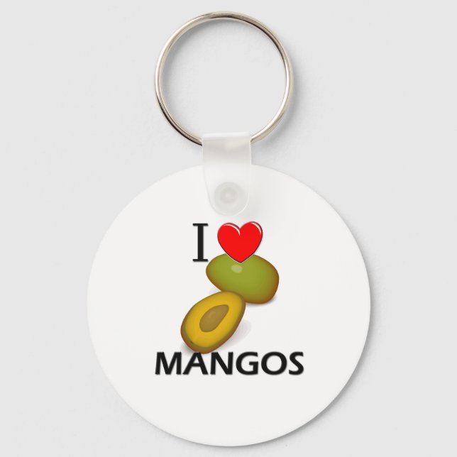 I Kärlek Mangos Nyckelring (Framsida)