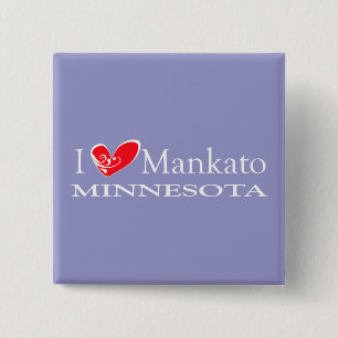 I Kärlek Mankato Minnesota Knapp