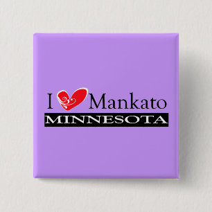 I Kärlek Mankato Minnesota Knapp