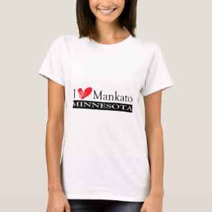 I Kärlek Mankato Minnesota Tee Shirt