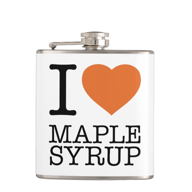 I KÄRLEK MAPLE SYRUP FICKPLUNTA (Framsidan)