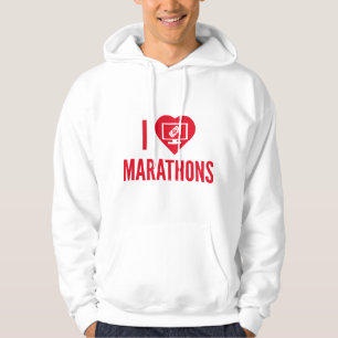I Kärlek Marathons Hoodie