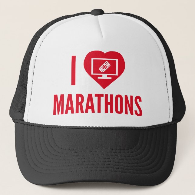 I Kärlek Marathons Keps (Framsida)
