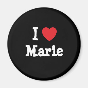 I kärlek Marie eart T-Shirt Magnet