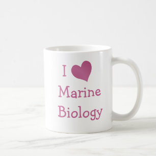 I Kärlek marina biologi Kaffemugg
