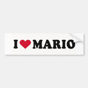I KÄRLEK MARIO BILDEKAL