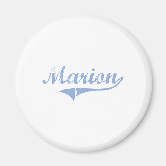 I Kärlek Marion North Carolina Magnet (Framsidan)