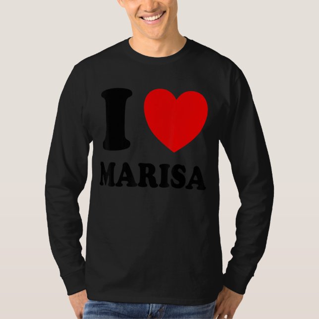 I Kärlek Marisa T Shirt (Framsida)