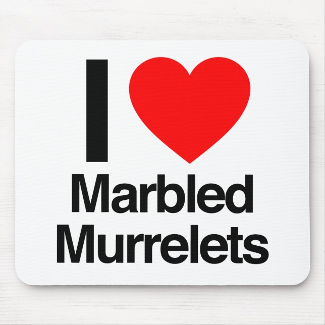 i kärlek marmorerade murrelater musmatta (Framsidan)