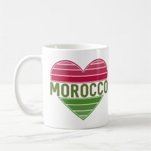I Kärlek Marocko, marockanskt hjärta Kaffemugg