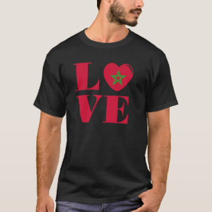 I kärlek Marocko T Shirt