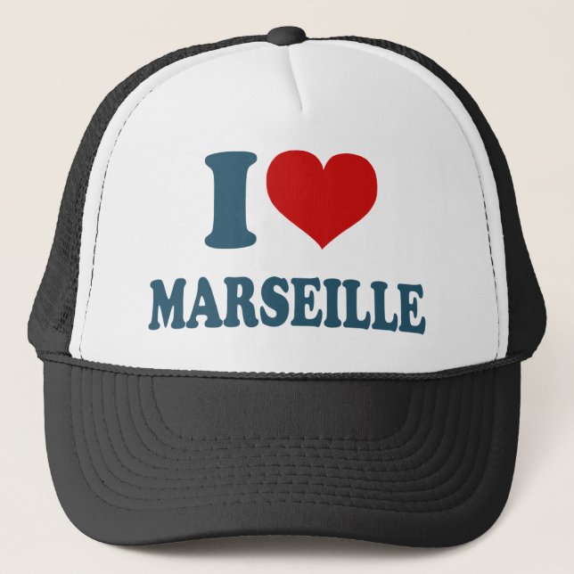 I Kärlek Marseille Truckerkeps (Framsida)