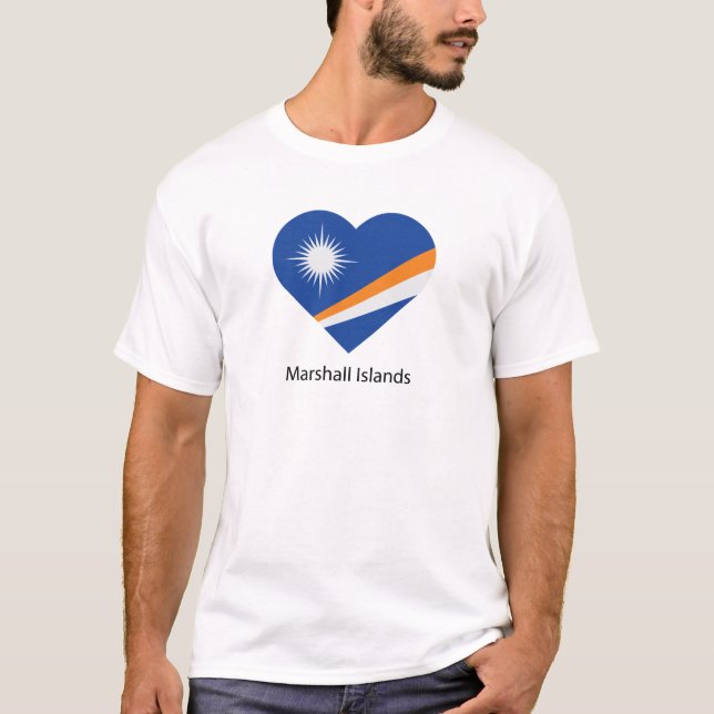 I Kärlek Marshallöarna T Shirt (Framsida)