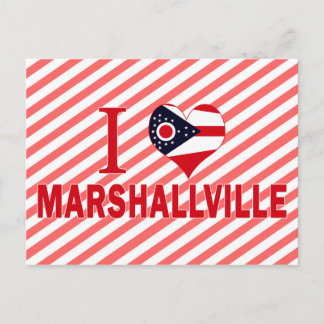 I kärlek Marshallville, Ohio Vykort