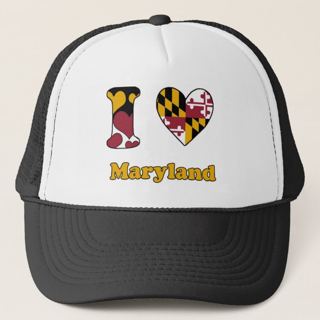 I kärlek Maryland Keps (Framsida)