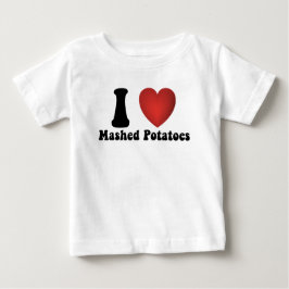 I Kärlek Mashpotatis Thanksgiving Dinner Gift T Shirt