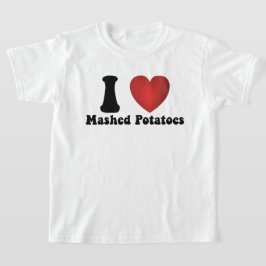 I Kärlek Mashpotatis Thanksgiving Dinner Gift T Shirt