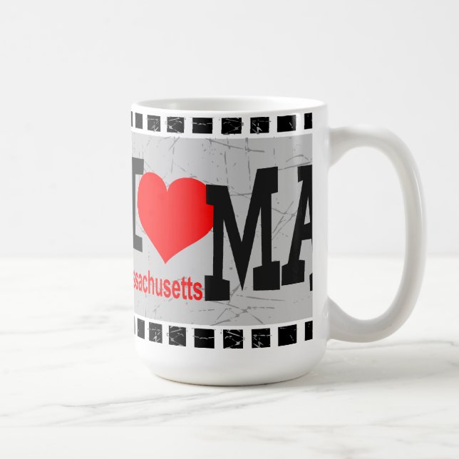 I kärlek Massachusetts - Mugg (Höger)