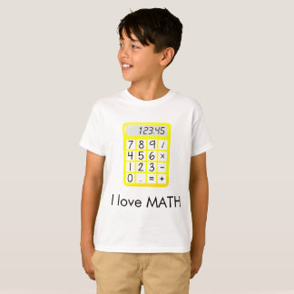 I kärlek Math Calculator T Shirt