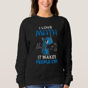 I Kärlek Math där folk Gråter T Shirt
