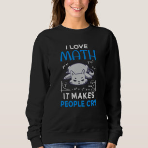 I Kärlek Math där folk Gråter T Shirt