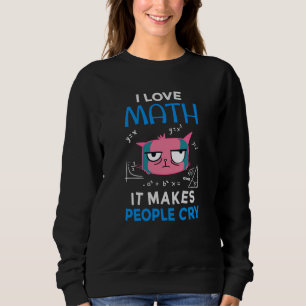 I Kärlek Math där folk Gråter T Shirt