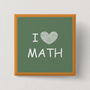 I Kärlek Math Knapp