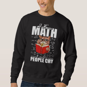 I Kärlek Math Lärare Math Lära matematik Math Lång Ärmad Tröja