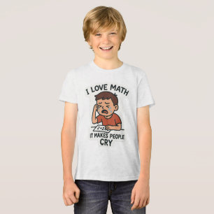 I Kärlek Math - Lustigt Tecknad Sticker T Shirt