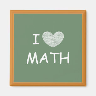 I Kärlek Math Magnet