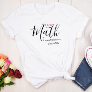 I Kärlek Math - Math Girl T-Shirt