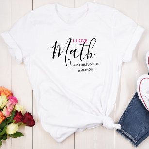 I Kärlek Math - Math Girl T-Shirt