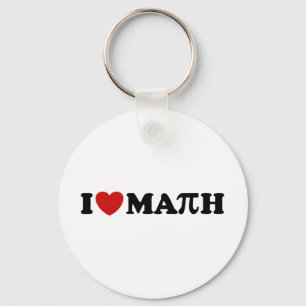 I Kärlek Math Nyckelring