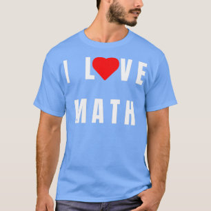I kärlek Math Simple Design 1 T Shirt