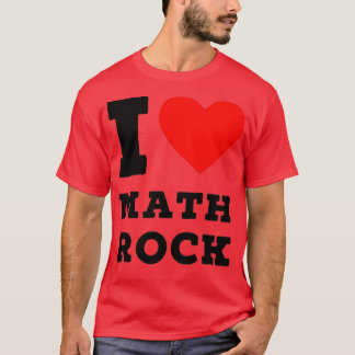 i kärlek math sten t shirt