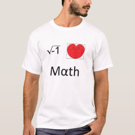 I Kärlek Math T Shirt