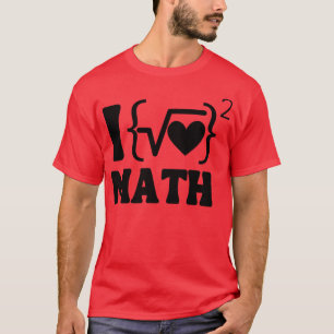 I kärlek math t shirt