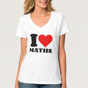 I KÄRLEK MATHS T SHIRT