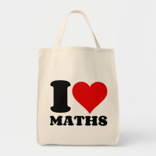 I KÄRLEK MATHS TYGKASSE