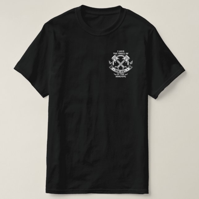 I Kärlek, matsalen på morgonen T Shirt (Design framsida)