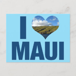 I Kärlek Maui Hawaii Vykort