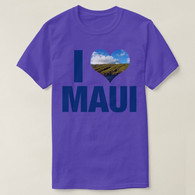 I Kärlek Maui T Shirt (Design framsida)