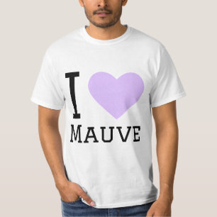 I kärlek mauve t shirt