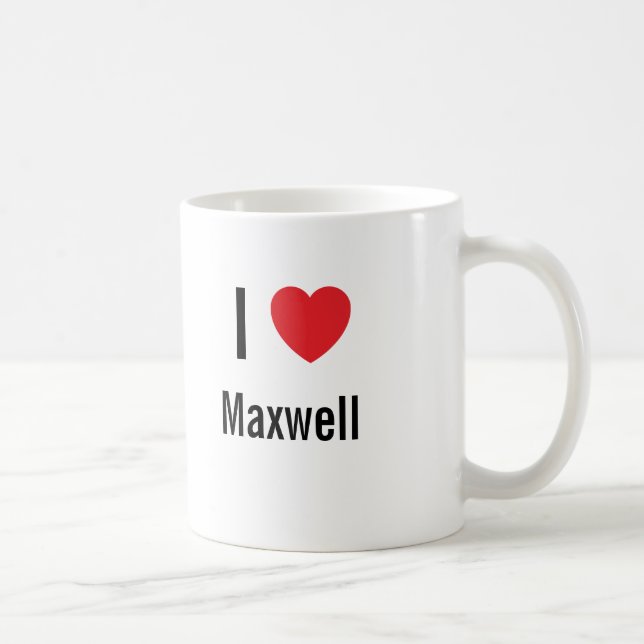 I kärlek Maxwell Kaffemugg (Höger)