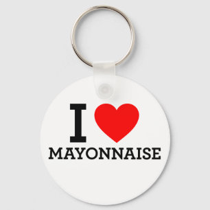 I Kärlek Mayonnaise Nyckelring