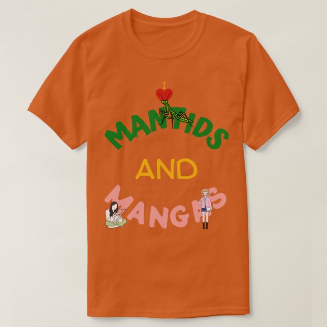 I Kärlek MDS och Mangas T Shirt (Design framsida)
