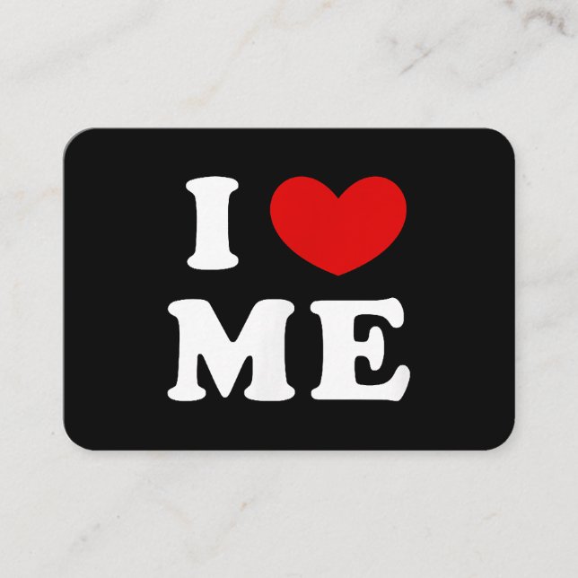 I KÄRLEK ME VISITKORT (Framsida)