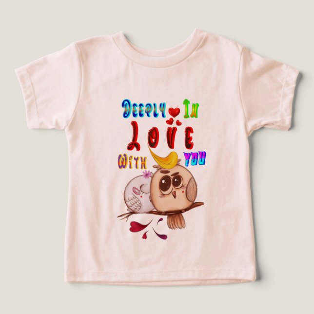 I Kärlek med dig T Shirt (Design Framsida)
