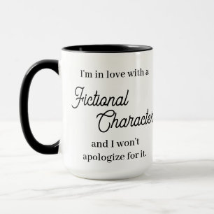 I Kärlek med fiktiva tecken Mugg