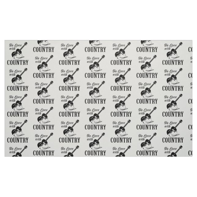 I kärlek med land tyg (Fat Quarter)